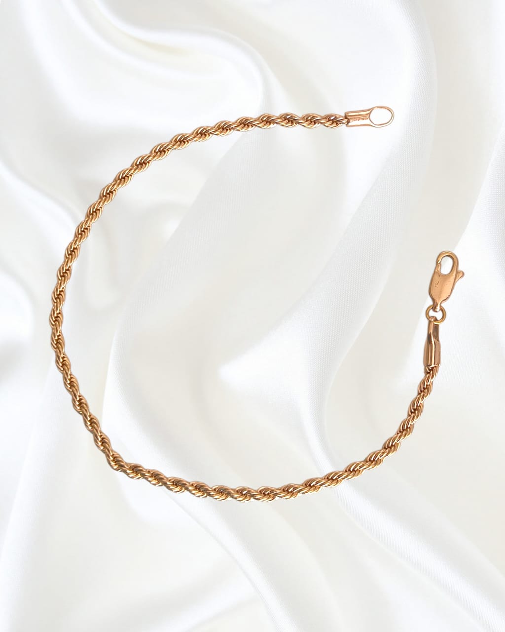 Pulsera Trenzada Dorada