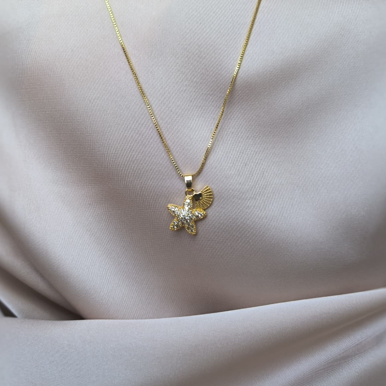 Collar Destello Marino