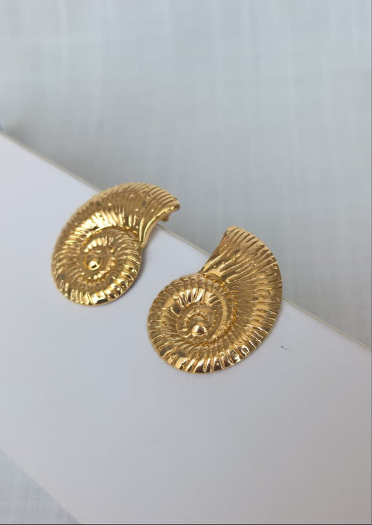 Arete Caracola Dorada