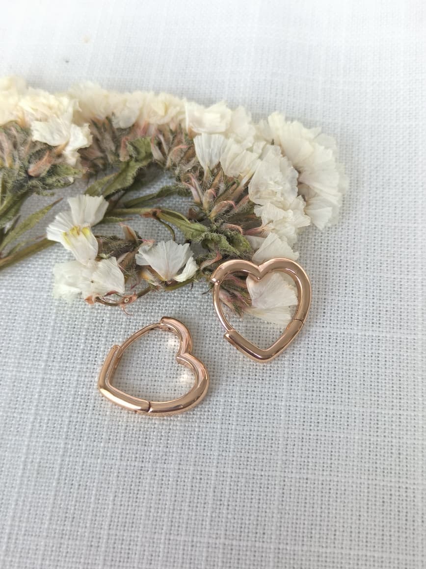 Argolla mini de corazón
