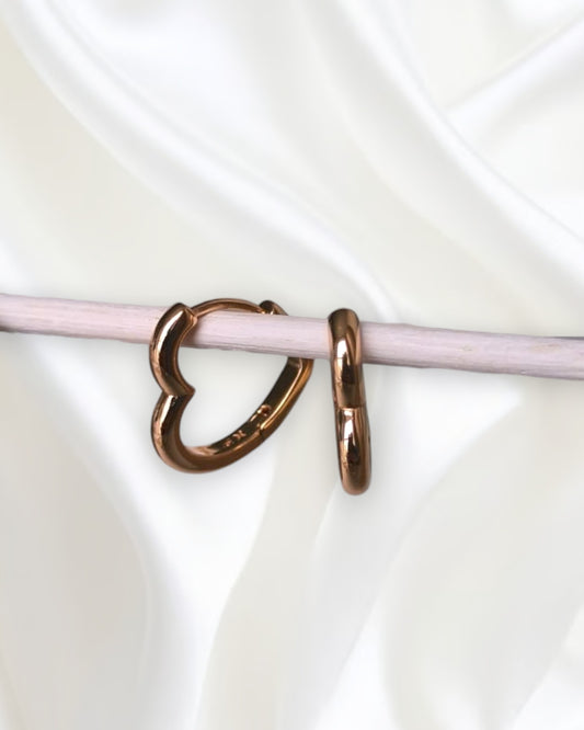 Argolla mini de corazón