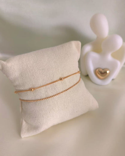 Pulsera Doble encanto