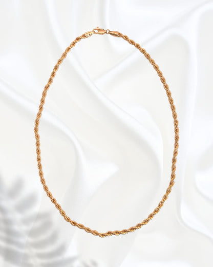 Collar Trenza Dorada
