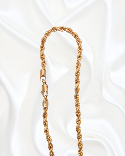 Collar Trenza Dorada