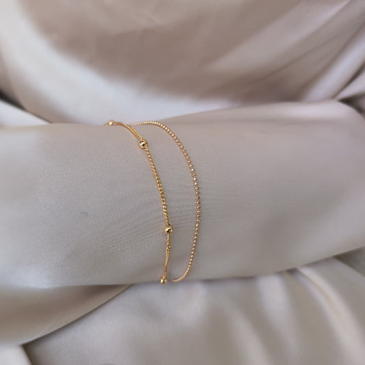 Pulsera Doble encanto