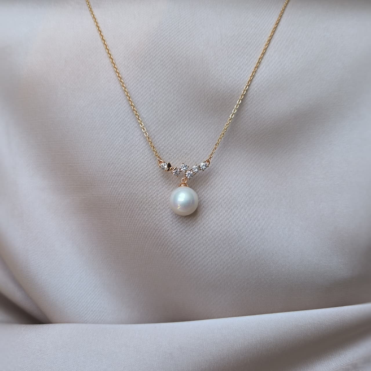 Collar Perla Real