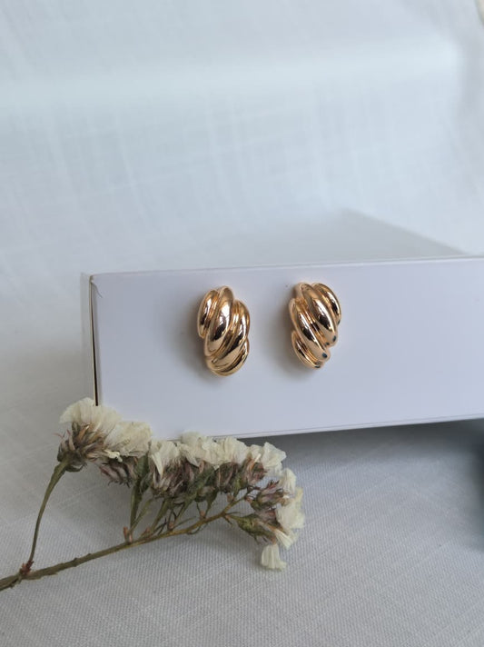 Arete Trenza Dorada
