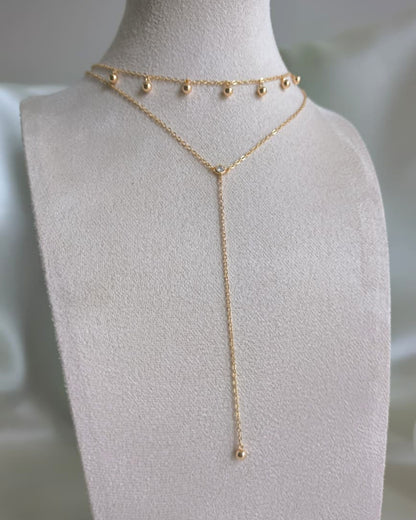 Collar Brillante caída