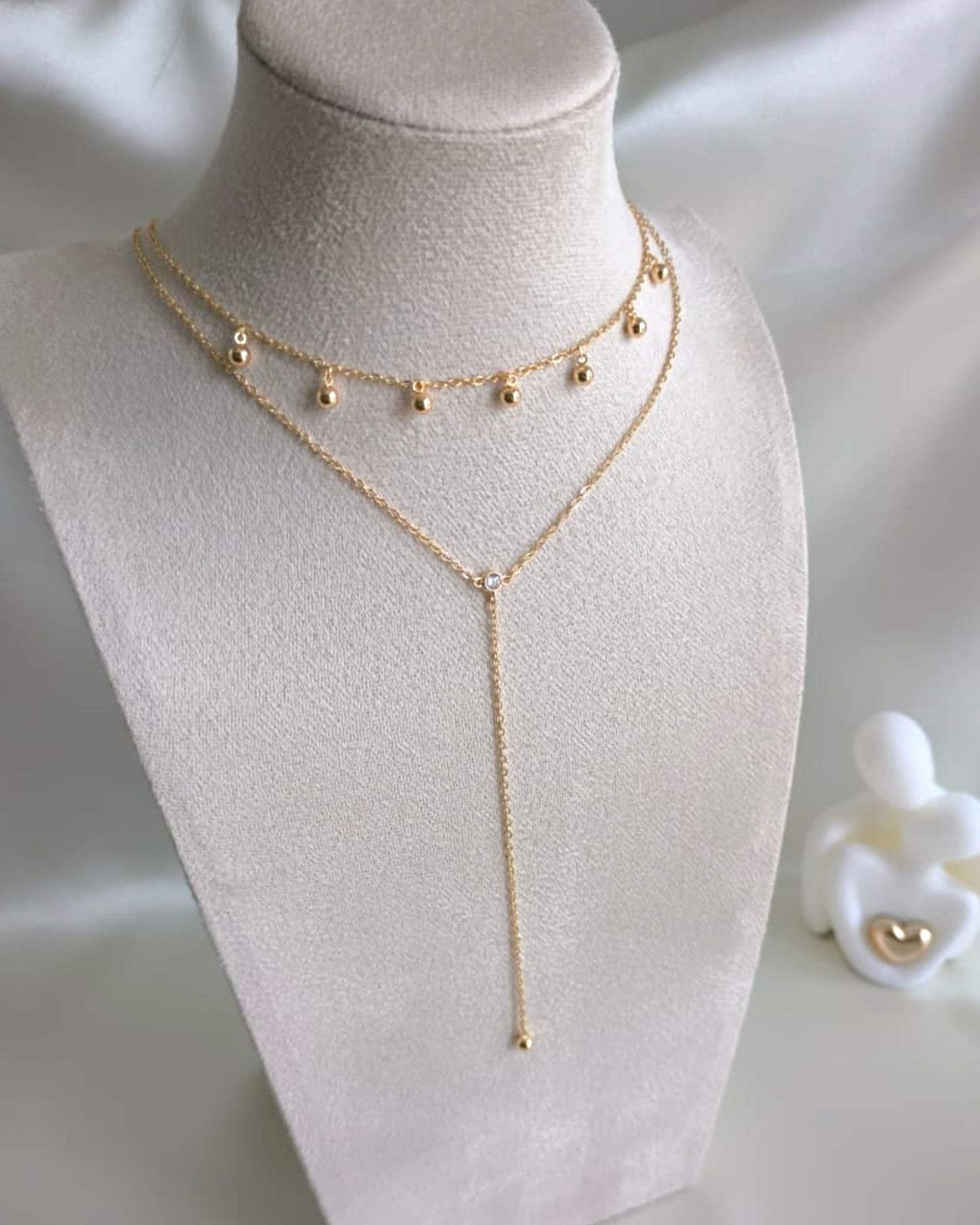 Collar Brillante caída